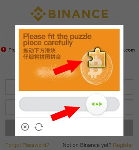 prova puzzle binance