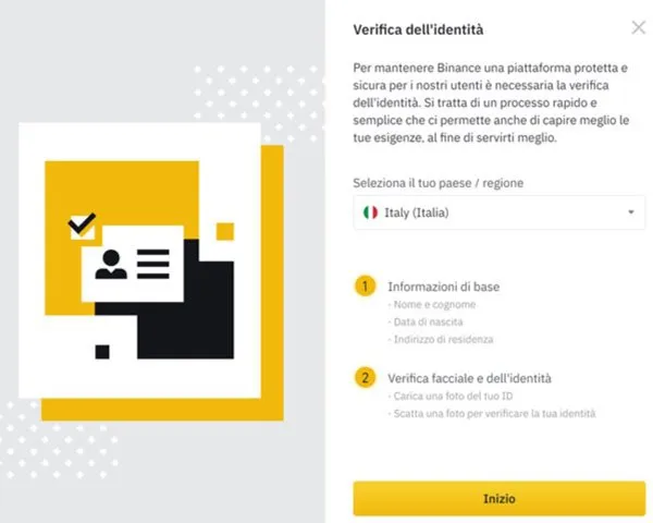 avvia procedura verifica residenza italia