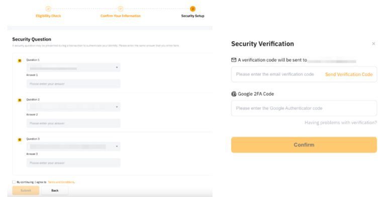Verifica di sicurezza per attivare la Bybit Card fisica
