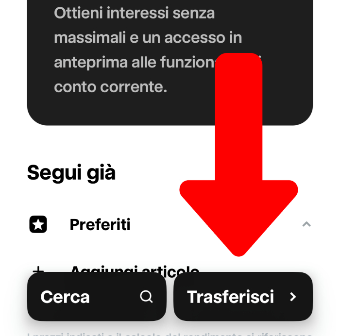 trasferire fondi su trade republic