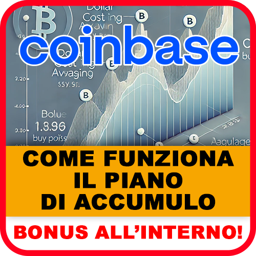 come creare un piano di accumulo bitcoin con coinbase