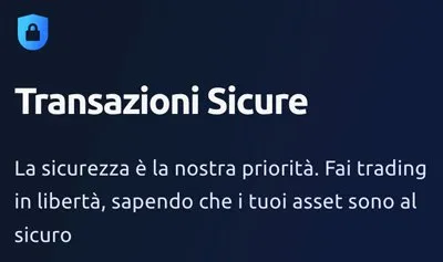 transazioni trading sicure