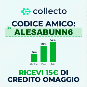 collecto app codice amico collector bonus