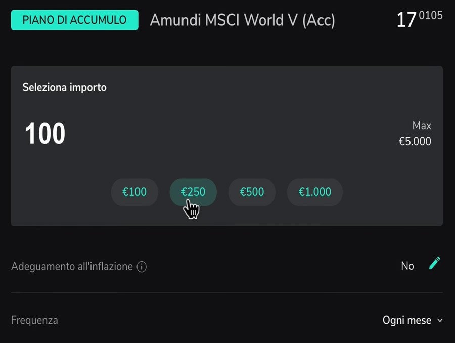 piani di accumulo scalable capital