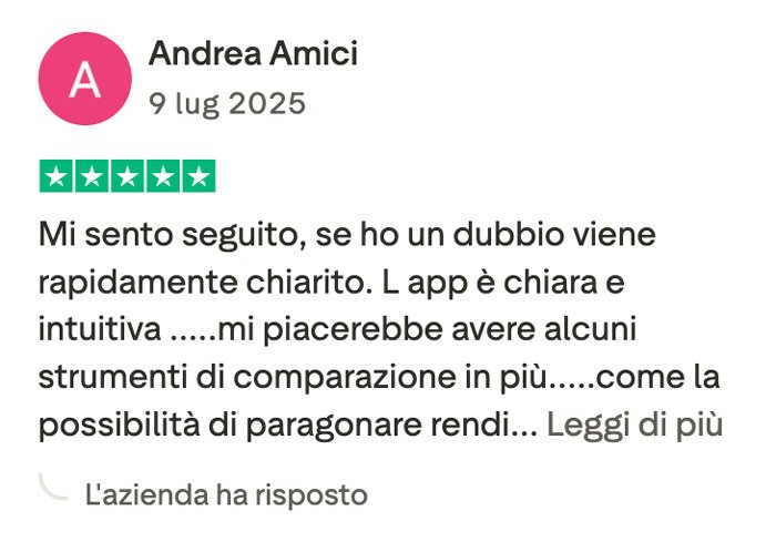 recensione trustpilot