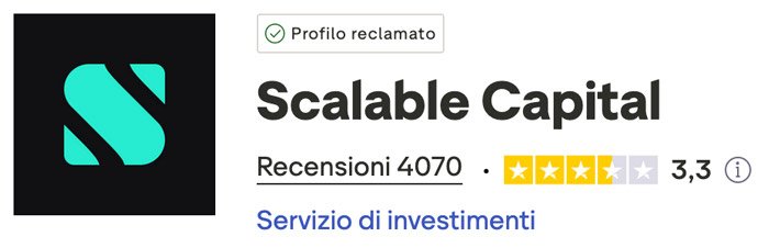 scalable capital recensioni trustpilot