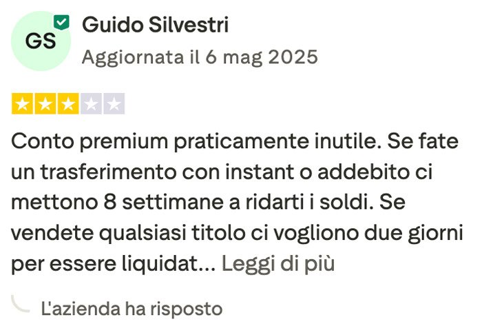 scalable capital recensione negativa