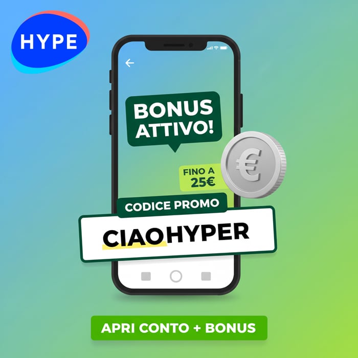 hype codice promo