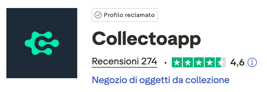 valutazione recensioni collecto app trustpilot