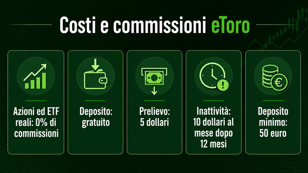 etoro costi commissioni
