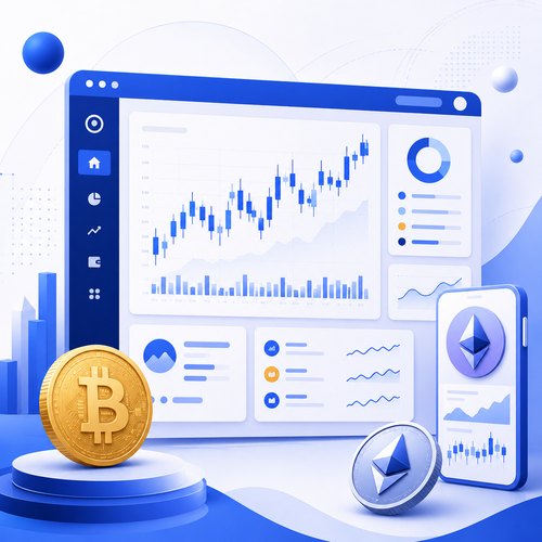 Coinbase Advanced Trade grafici di trading