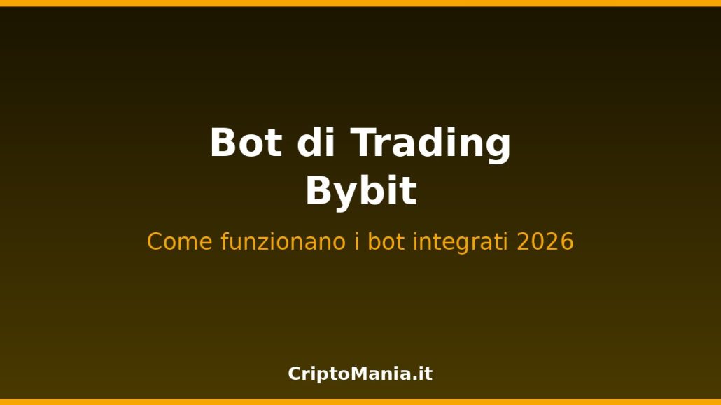 Bot di trading Bybit come funzionano 2026