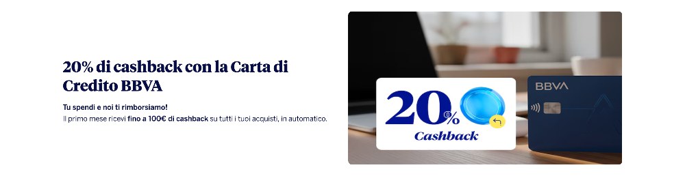promo cashback carta di credito BBVA promo cashback carta di credito BBVA