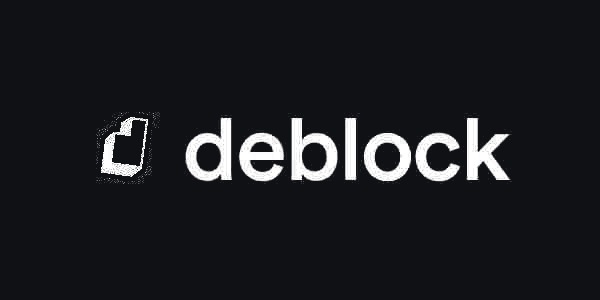 Deblock logo Deblock logo